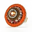 Ayala Bar Fabrics Ring - Hip Collection in Rust and Earth #8063 AYR OLR