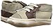 Robeez Boys' Trendy Trainer Slip-On, Taupe, 12-18 Months M US Infant