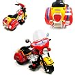 MiniMotors Red Police Tricycle w/ REAL Electric Motor
