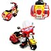 MiniMotors Red Police Tricycle with Electric Motor