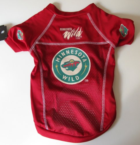 Minnesota Wild Pet Dog Hockey Jersey LARGE v3
