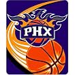 Phoenix Suns NBA Royal Plush Raschel Blanket (Plusch Series) (50x60")"