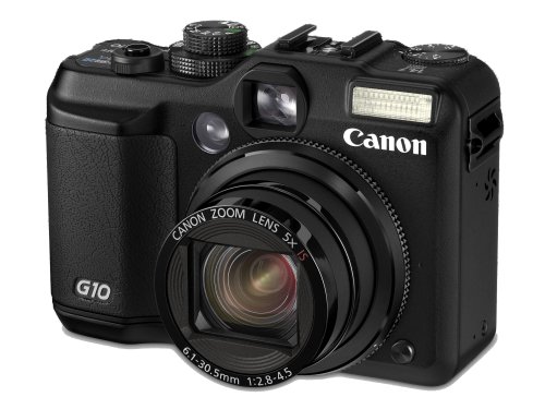 Canon PowerShot G10 Digitalkamera (14,7 Megapixel, 5-fach optischer Zoom, 3 Display) schwarz
