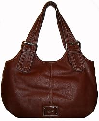 Women's Nine West Handbag Purse Derby Walnut