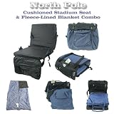 Stadium Seat & Blanket Combo - Blue