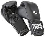Everlast Boxhandschuh Leder , black , 16
