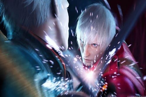 Devil May Cry DMC 1 3 4 5 Nice Silk Fabric Cloth Wall Poster Print (36x24inch)