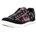 LICO Corvette 540034, Mädchen Sneaker, schwarz, (schwarz-grau-pink), EU 35