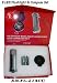 8 LED Flashlight and Compass in a Gift Box Set