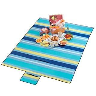 キャプテンスタッグ(CAPTAIN STAG) ファインラグマット130×150cm ブルー M-3326