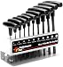 Wilmar Performance Tool W80275 Metric T-Handle Hex Key Set, 10-Piece