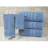 Altmeyer's Bigger Blue Bath Towel Ensemble - Medium Blue, Bath by 