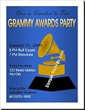 Grammy Awards Party Invitation