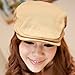 LOCOMO Plain Color Cotton Newsboy Beret Cap Hat FFH038