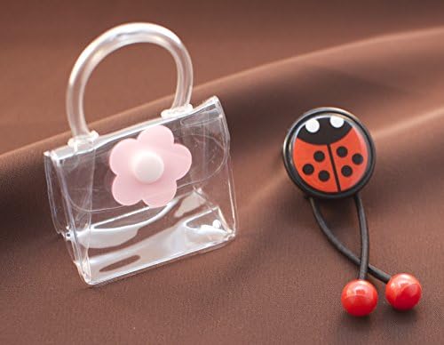 EZ TAILS Ponytail Holder (Ladybug Cutie)