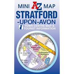 A-Z Stratford Upon Avon Mini Map