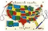 Magnetic Travel USA Map by Anatex