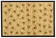 Laser Printed Split Bamboo Honeybee Placemat 18" x 12" Set / 6