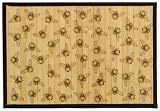 Laser Printed Split Bamboo Honeybee Placemat 18" x 12" Set / 6