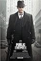 Public Enemies Johnny Depp Christian Bale Movie Poster Original