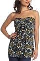 Self Esteem Juniors' Printed Lace-Up Tube Top