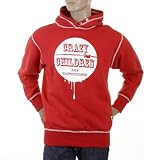 Best Price RMC Martin Ksohoh red Crazy Children over head hooded sweatshirt REDM0924