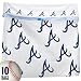 Spectrum 5813-10008 MLB Plastic Atlanta Braves Tall Kitchen Trash Bag, 13 Gallon Capacity (Pack of 10)