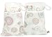 Bumkins Waterproof Quickie Bag-Rose or Blue Circles - PVC, phthalate, and BPA free