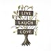 SEI "Live Laugh Love" Tree Wall Sculpture