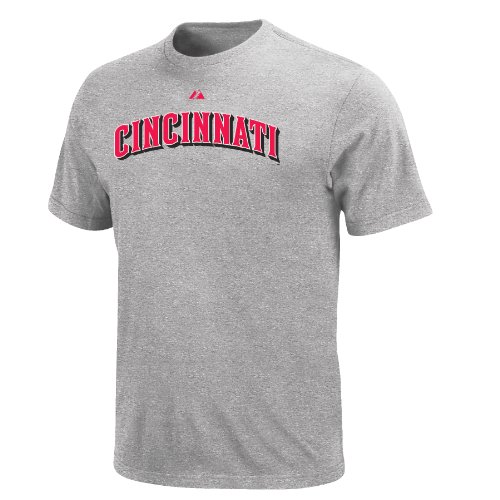 MLB Joey Votto Cincinnati Reds Youth Short Sleeve Basic Tee (Steel Heather, Large)