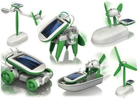 New 6 In 1 Educational Solar Toys Kit Robot Chameleon