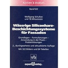 W�ssrige Siliconharz-Beschichtungssysteme f�r Fassaden