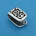 St. Silver Pinch Bail Small Ornate For Pendants 9.5mm