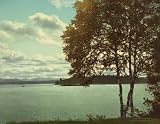 Upper Saranac Lake, Adirondacks, 1903 - Exceptional Print of a Vintage Photochrom Image from the Library of Congress Collection