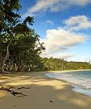 Pristine Beach on Oahu Island, Hawaii - Fine-Art Giclee Photographic Print by Brendan Reals