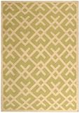 6 x 9 Rectangular Safavieh DHU552A-6 Light Green/Ivory Color Flatwoven Indian "Dhurries Collection" Rug