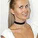 Choker Black Velvet 2-4 Pcs Ribbon Gothic Collar Velvet Necklace Girls Classic