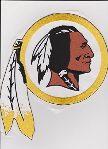 Washington Redskins Jacket / Jersey Patch Large 9 1/2" x 7 1/2" (iron or sew on)