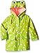 London Fog Baby Girls' Enhanced Radiance Frog Rain Slicker