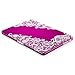 Kuzy - Lace Rubberized Hard Case for Older MacBook Pro 15.4 inch with Retina Display A1398 15 inch Plastic Shell Cover - Lace Raspberry