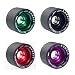 New! Sure Grip Zombie Quad Indoor Speed Skate Roller Derby Wheels - 8 Pack! (Black (92A), Max (62mm x 42mm))