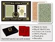 Da Vinci Club Casino, Italian 100% Plastic Playing Cards, 2-Deck Set Poker Size Jumbo Index, w/Hard Shell Case & 2 Cut Cards Da Vinci Club Casino, Italian 100% Plastic Playing Cards, 2-Deck Set Poker Size Jumbo Index, w/Hard Shell Case & 2 Cut Cards
