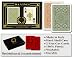 Da Vinci Club Casino, Italian 100% Plastic Playing Cards, 2-Deck Set Poker Size Jumbo Index, w/Hard Shell Case & 2 Cut Cards