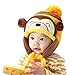 Knit Beanie Cap for Baby, Misaky Winter Warm Kids Girl Boy Ear Thick Hat (Yellow)