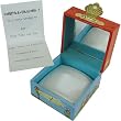 Princess Baby Cie Hinged Keepsake Box with mirrored lid and keepsake notes