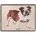Bulldog Tapestry Afghan