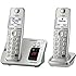 Panasonic KX-TGE262S Link2Cell Bluetooth Enabled Phone with Answering Machine 2 Cordless Handsets