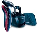 Philips SensoTouch RQ1180cc GyroFlex 2D Electric Shaver Metallic Red with Clean and Charge Stand