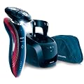 Philips SensoTouch RQ1180cc GyroFlex 2D Rotary Rechargeable Shaver with Clean and Charge Stand