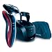 Philips SensoTouch RQ1180cc GyroFlex 2D Rotary Rechargeable Shaver with Clean and Charge Stand